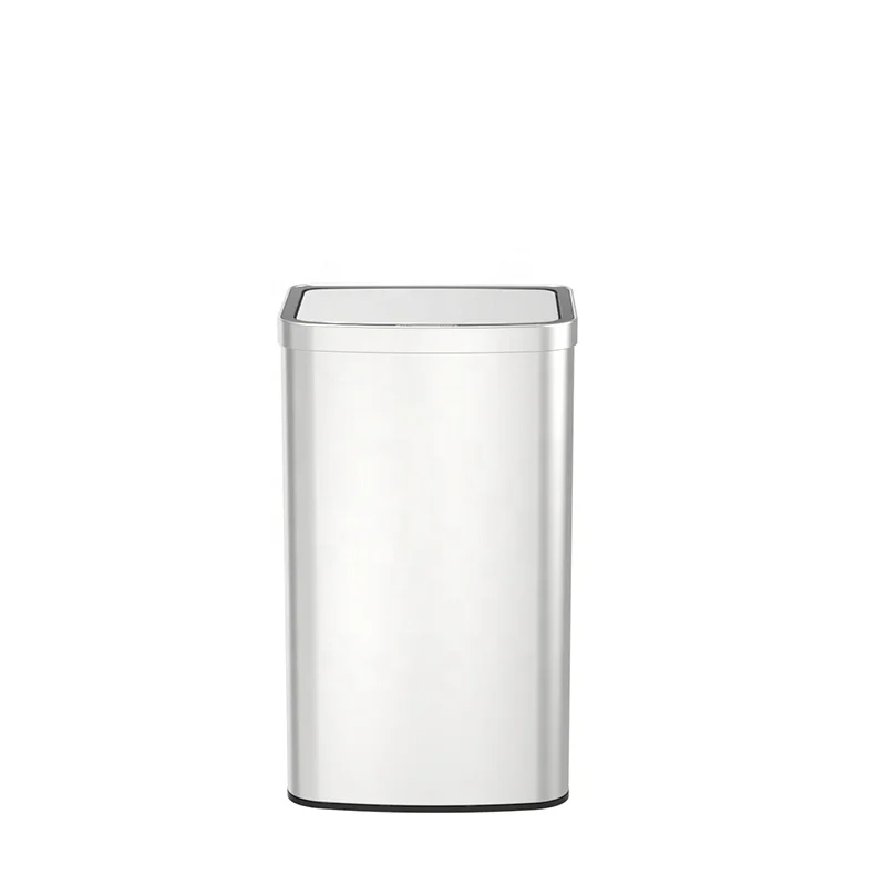 Automatic Sensor Kitchen Trash Can / Touchless Stainless Steel Trash Bin / Smart Dustbin