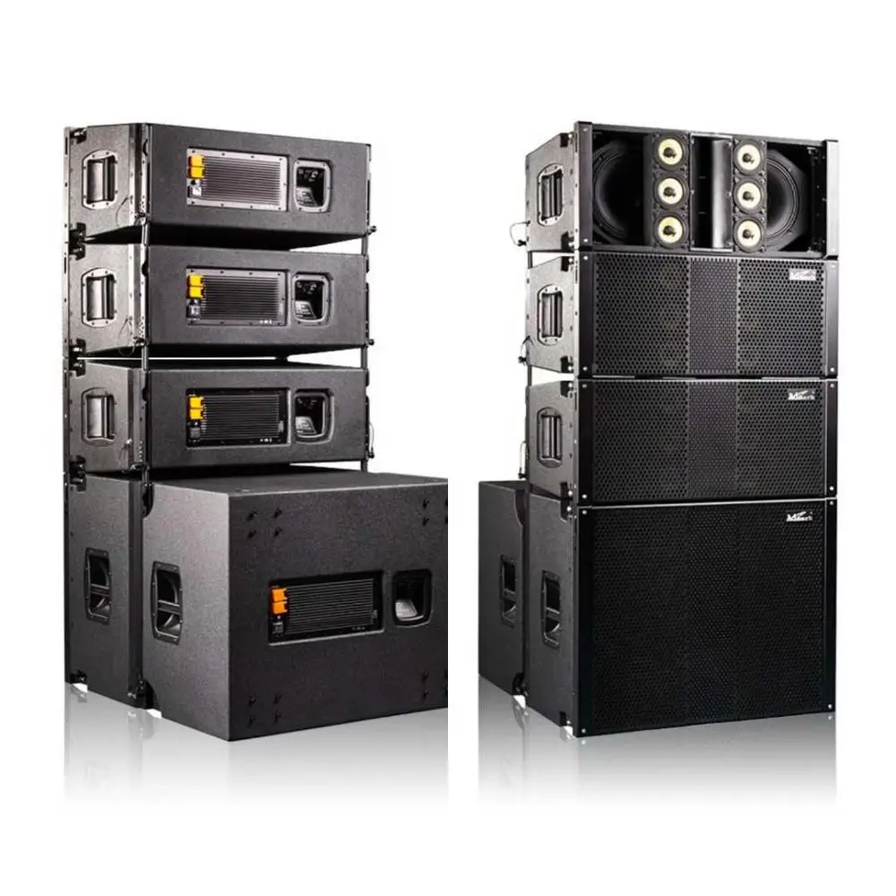 admark double 10 inch 3-way  active  line array