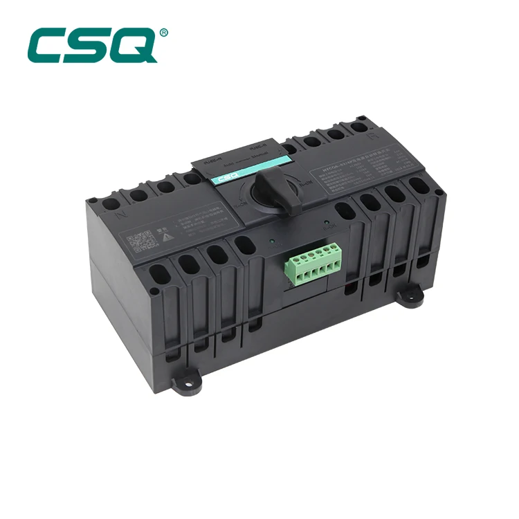 Автоматический переключатель MCB 63A 220V AC PC класса Dual Power
