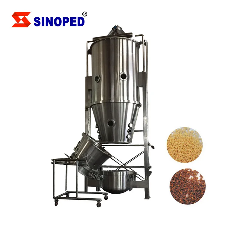 FG-60 FG Series Vertical Fluid Bed Granulating Drier Fluid Bed Coater