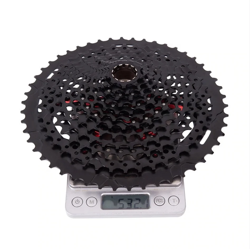 12 Speed Cassette 9-50T Aluminum Alloy Wide Ratio Freewheel MTB Bicycle Cassette Flywheel