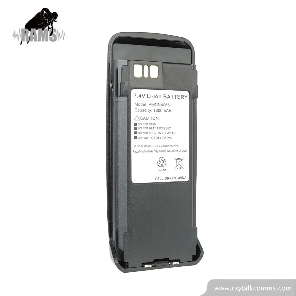 PMNN4066 Rechargeable Battery 1500 mAh NiMH PMNN4063AR Battery 7.2V for Motorola AX Series Two Way Radios