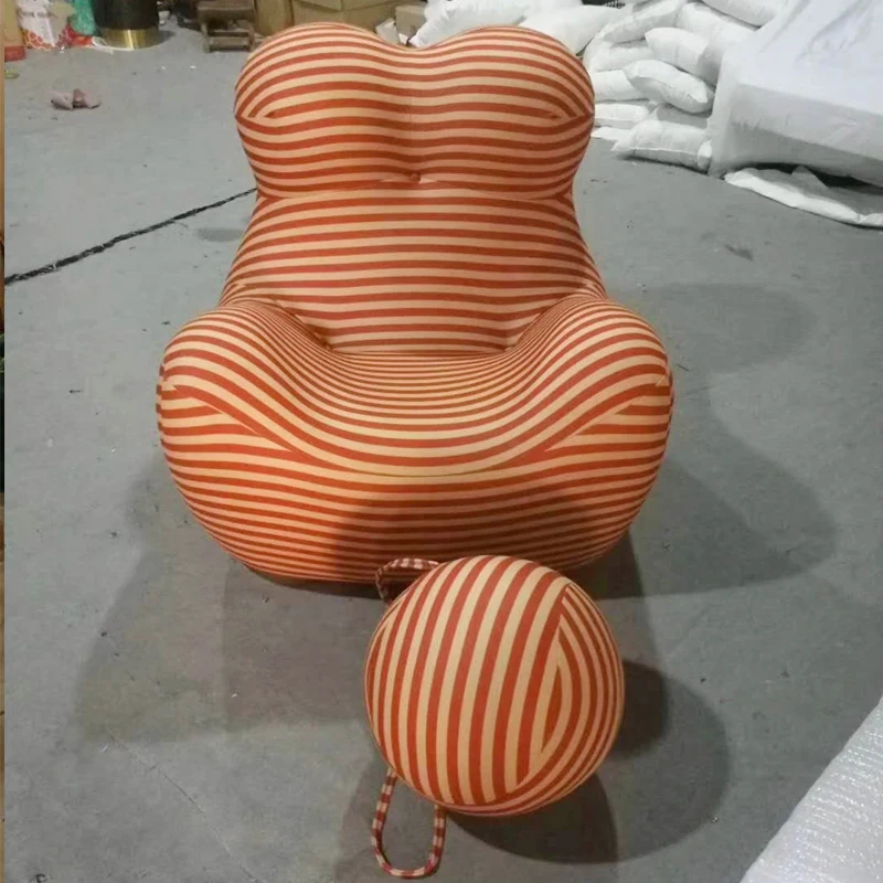 Sex Furniture Hot Leather Fabric Modern Sexy Sofa Chair  for Couples