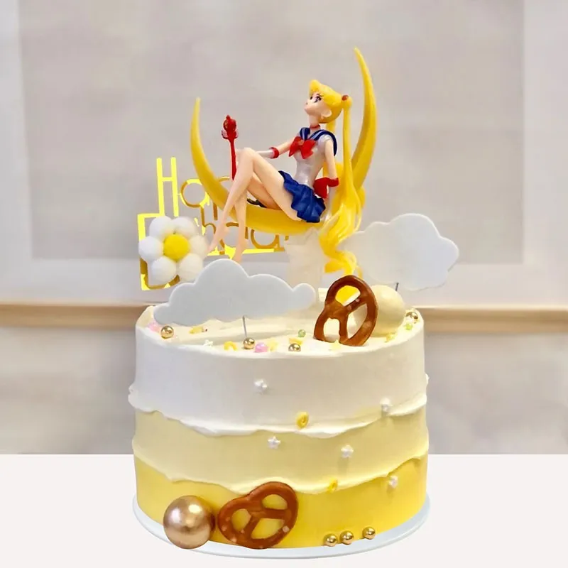 Simulation Wedding Cake Birthday Cakes Food Model For Decorate Shop Food Cake Display