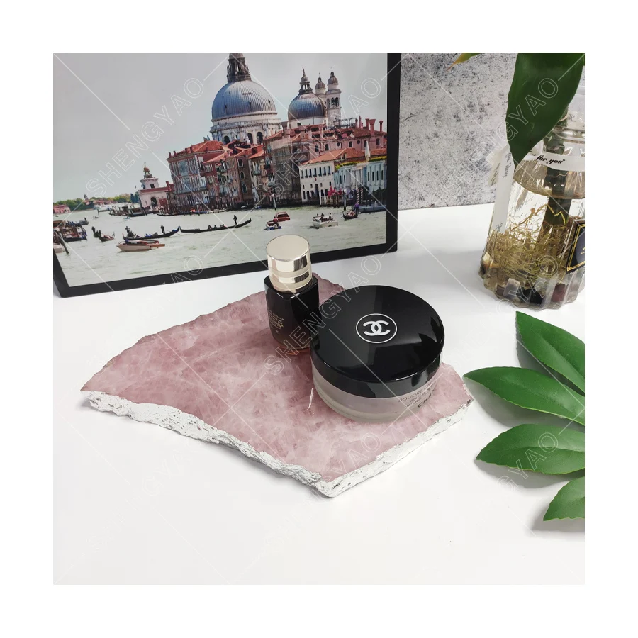  Набор столовых приборов agate coaster из розового кварца/лампа агата для украшения