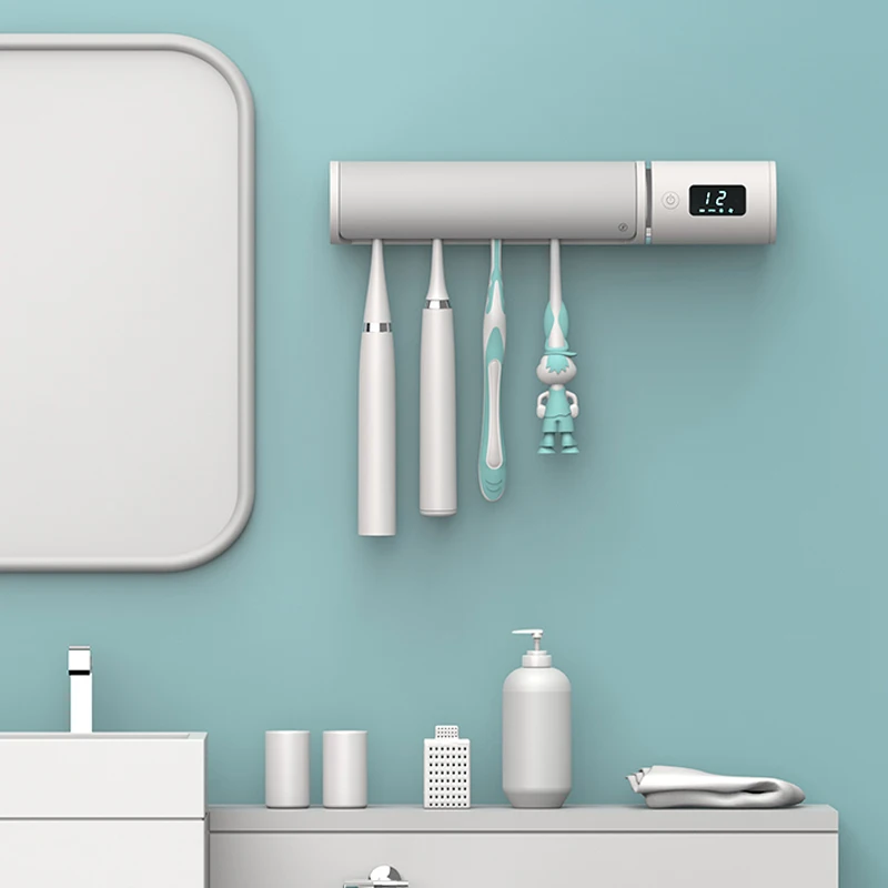 Bestsellers in 2022 Toothbrush Holder Toothbrush Wall Mount Stand  High Quality Tooth Brush Holder toothbrush sterlizer