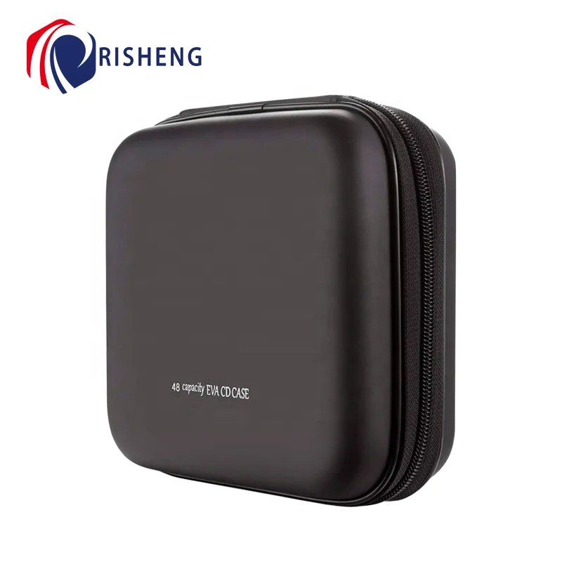 Capacity CD Case Blu Ray Case Holder Movie Music Media Disc Wallet Hardshell DVD VCD Binder Storage Box  For Car Home Office