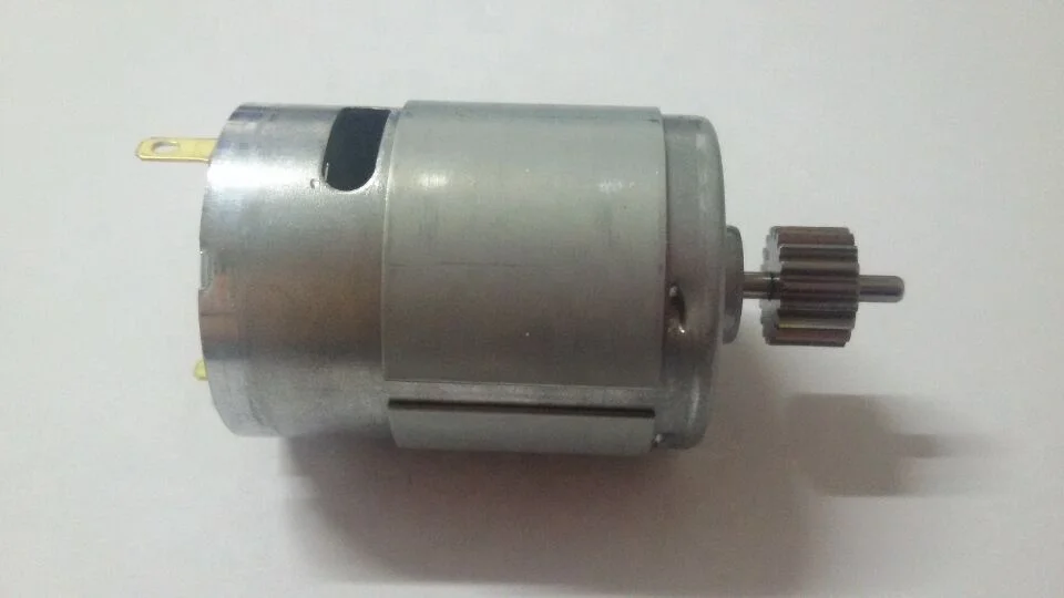 24V DC Motor for Intake Manifold Control Valve RS-385PH-16140 with Permanent Magnet Construction without gear