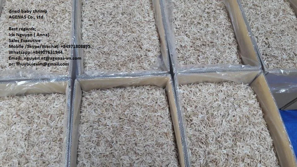 Dried small shrimps HACCP HALAL from Agenas co.ltd in Viet Nam with best quality +84973666089