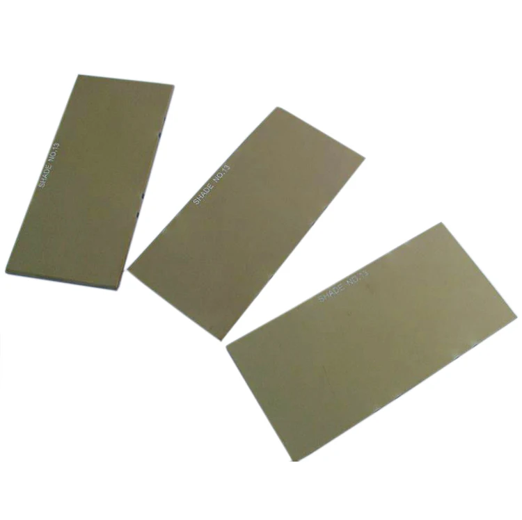  High Quality Gold Coated Welding Glass Filter Lens