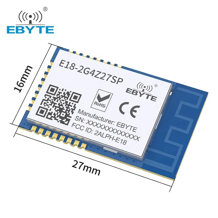  E18-2G4Z27SP Ebyte CC2530 PA МШУ 500 МВт на дальние расстояния модуль Zigbee с антенна