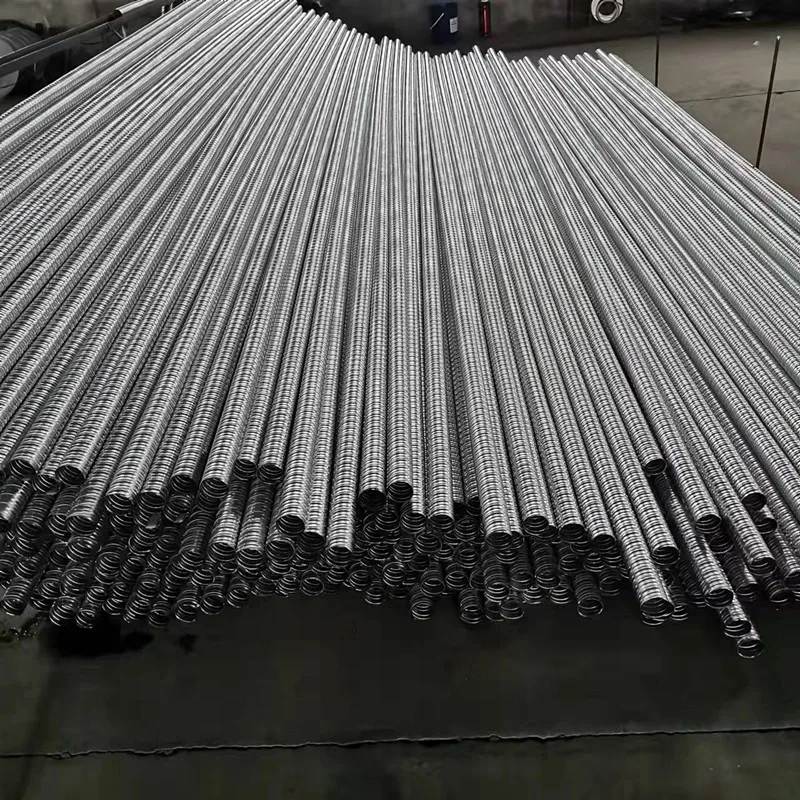 prestressed post tensioning flat duct galvanized steel pipe spiral pipe corrugated tube