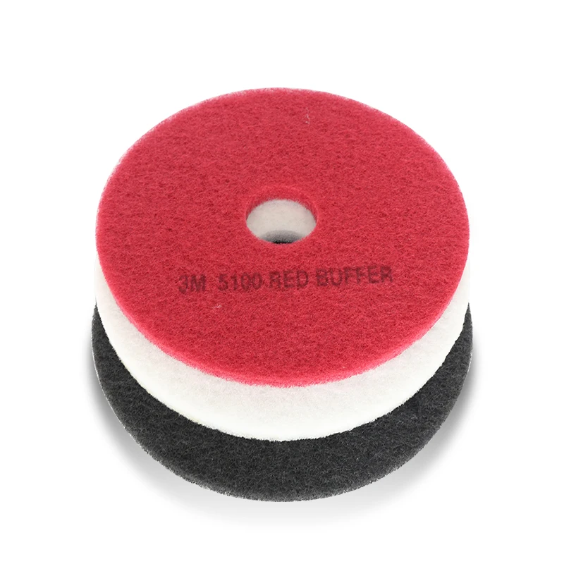 Factory wholesale durable black 17 inch high quality scrubbing pad floor mat