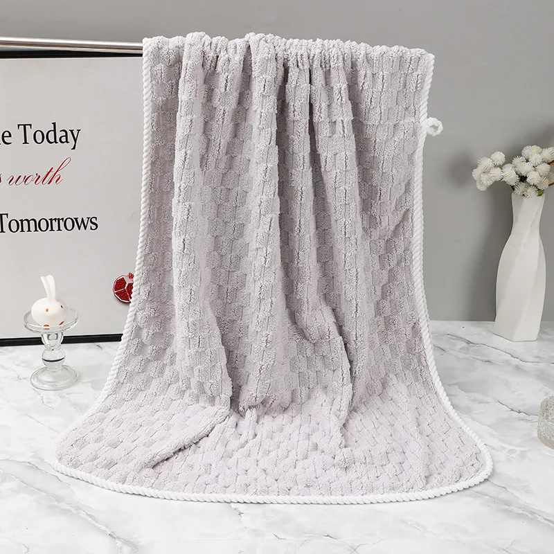 Michley coral velvet towels household towels thickened shower absorbent bath linen