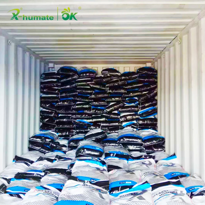 X-humate humic Shiny balls fertilizer with NPK 12-0-4