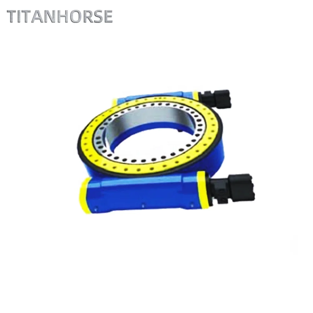 Двойной червь slewing drive с гидравлическим Мотором для продажи