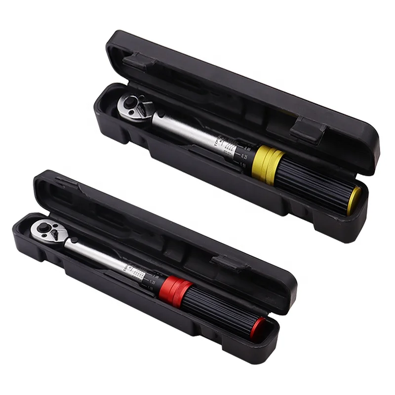 High Quality Driver 1/4'  Torque 5-25N.M Click torque wrench set