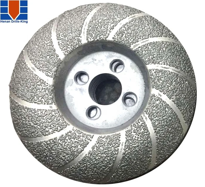 Electroplated and Brazed Profile Wheel Diamond grinding wheel for stone