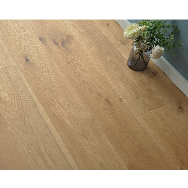 Wide plank European oak engineered hardwood natural oiled oak engineered Flooring