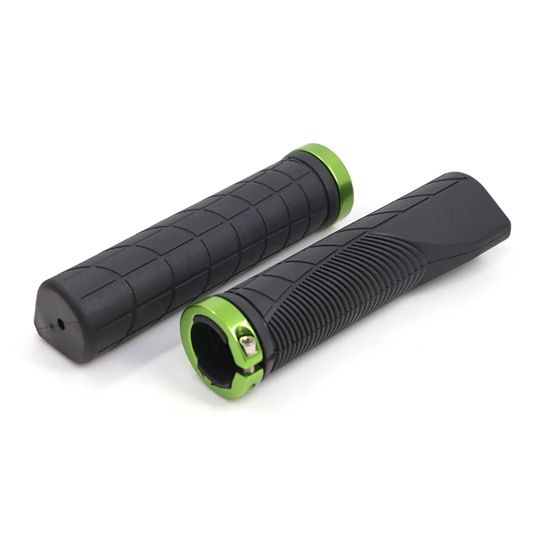 
XH-G201BL manufacturer wholesale cycle part bicycle new design lock on anti-skid rubber bicycle rubber grips 