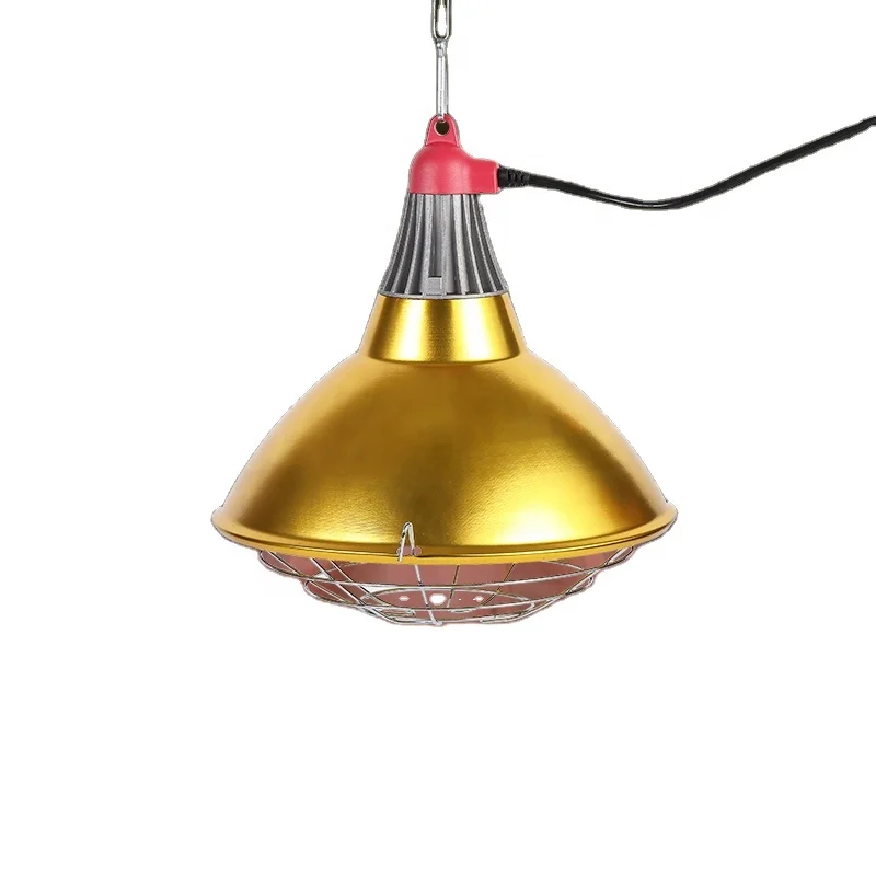 Заводская поставка 250 Вт Золотой энергосберегающий долговечный маленький и портативный нагревательный светильник