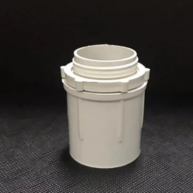 Dia 20mm 25mm 32mm 38mm 40mm 50mm PVC Male Bush End for electrical conduit pipe and box connection
