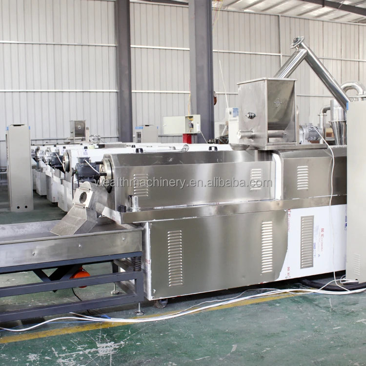 Twin Screw Extruder Snack Food Machine Technology High-productivity Puffed Chesse Ball Snack Food Making Machines