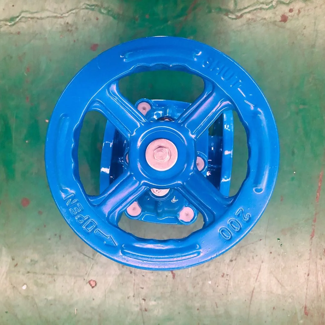 Non rising stem DIN 3352 F4 standard 100mm sluice gate valve