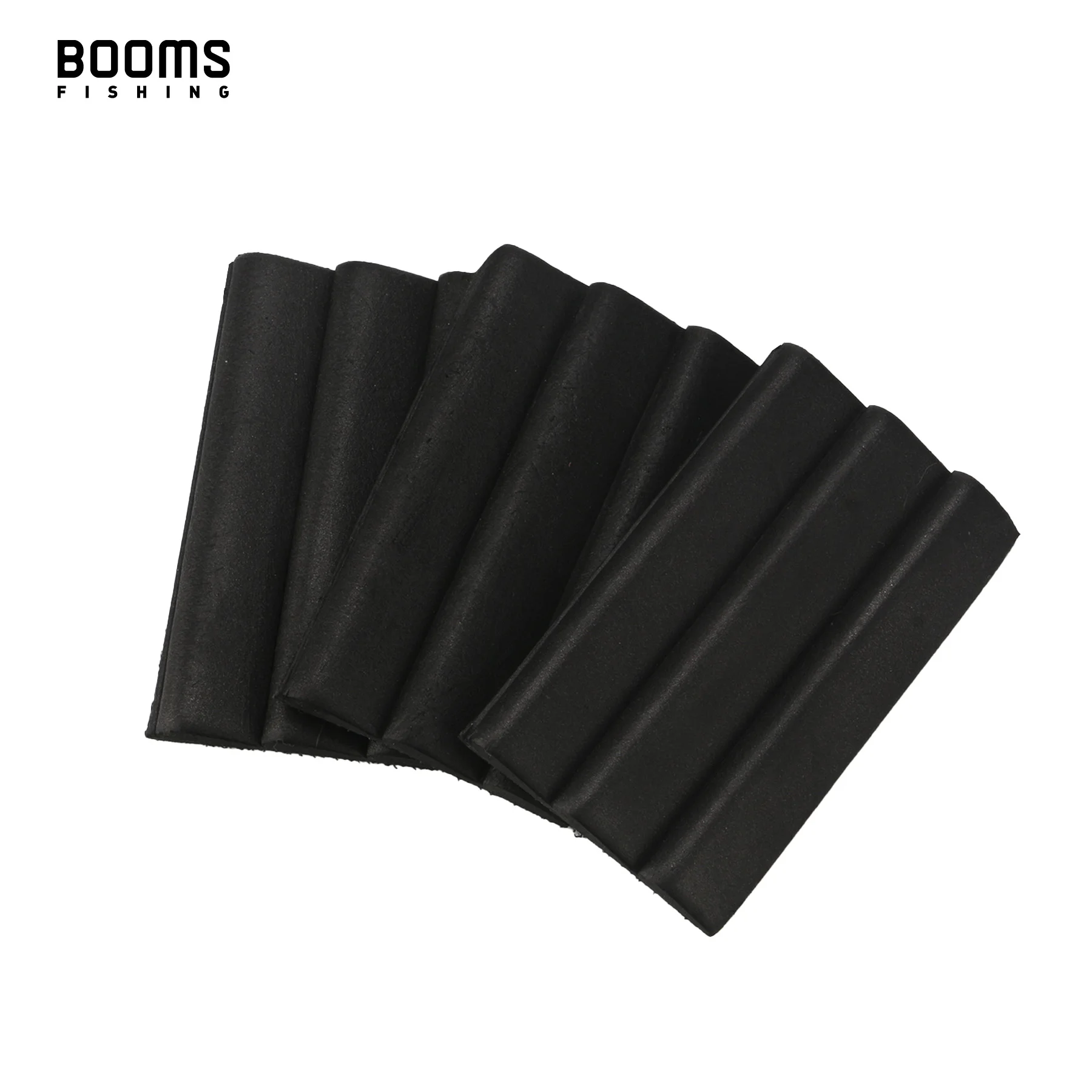 Fly Streamers Foam Drying Patch Ripple Foam EVA Breastplate with Hook Loop Sticker Back Fly Hook Keeper Fishing Accessories