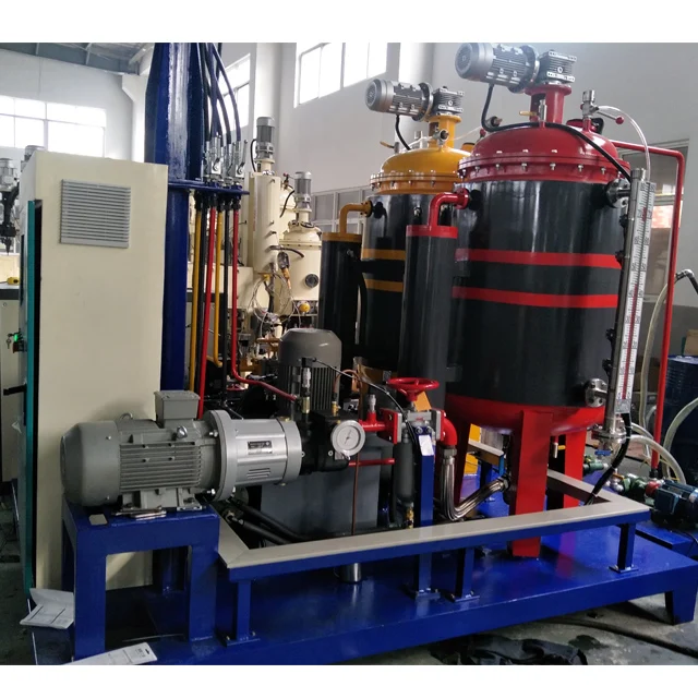 High pressure polyurethane casting machine