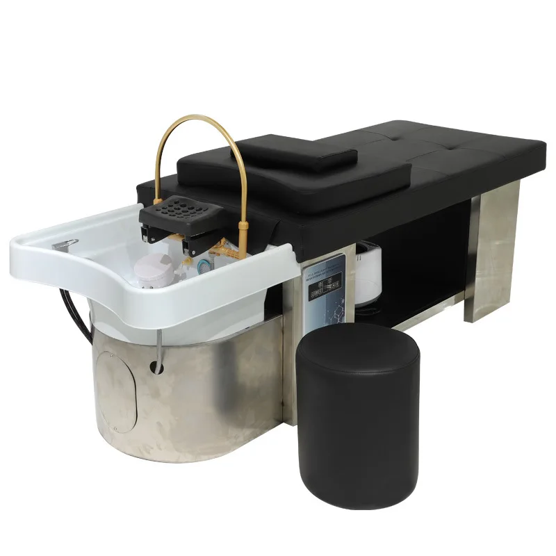 Multifunction Treatment Massage Chair Head Therapy Shampoo Bed for Barber Shop