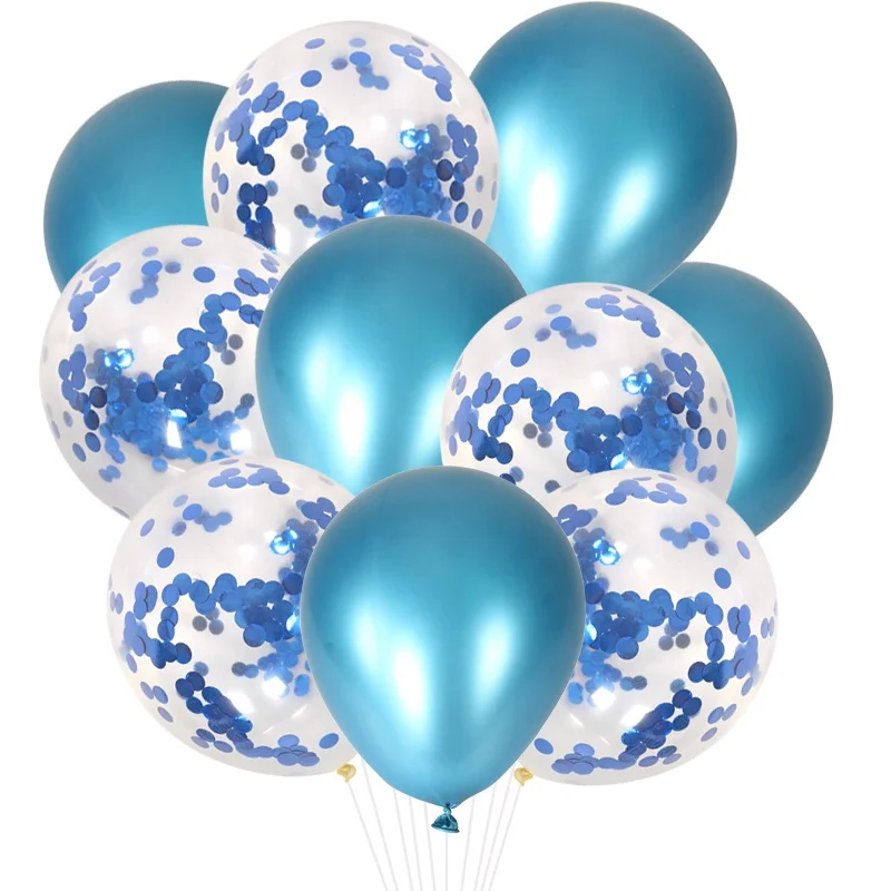 EASTTERN Hot sale 12 Inch metallic balloon set accessories for Ramadan decoration Eid Mubarak favors