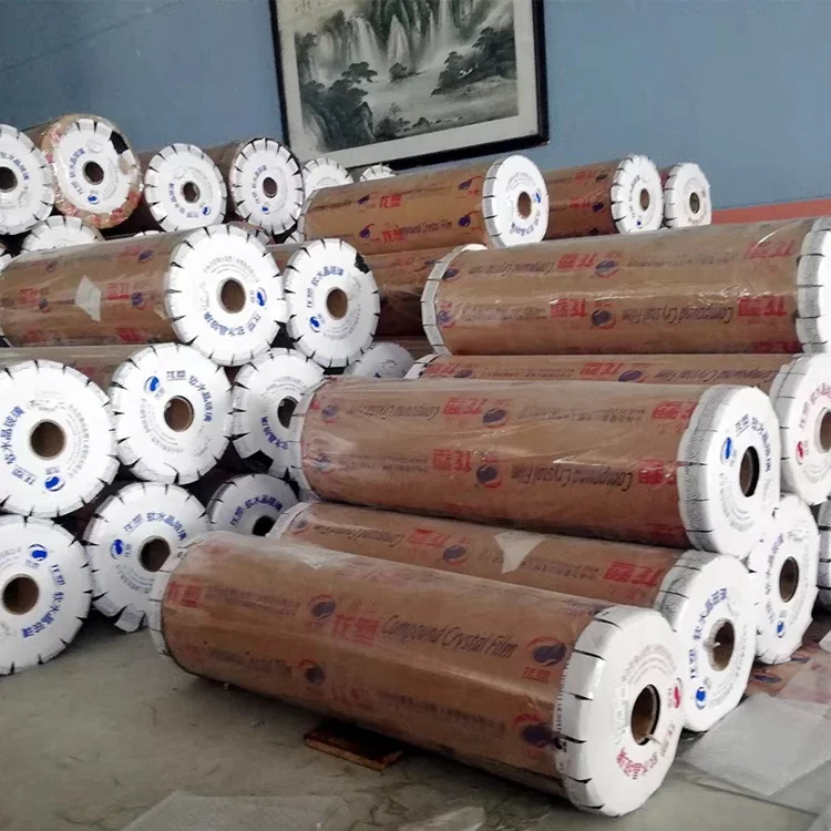 
China Manufacturer High Transparency Roll PVC Plastic Clear Film for Raincoat 