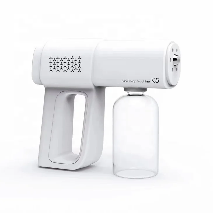 Healthy Lifestyle Mini Small Portable Steam Disinfectan Electric UV Blue Ray Nano Automizer Alcohol Spray Gun K5 Machine
