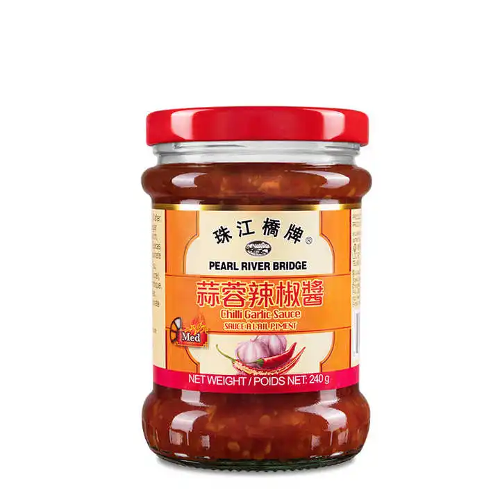 Chinese Factory Wholesale Bulk bottle packaging private label custom Chilli Garlic Sauce