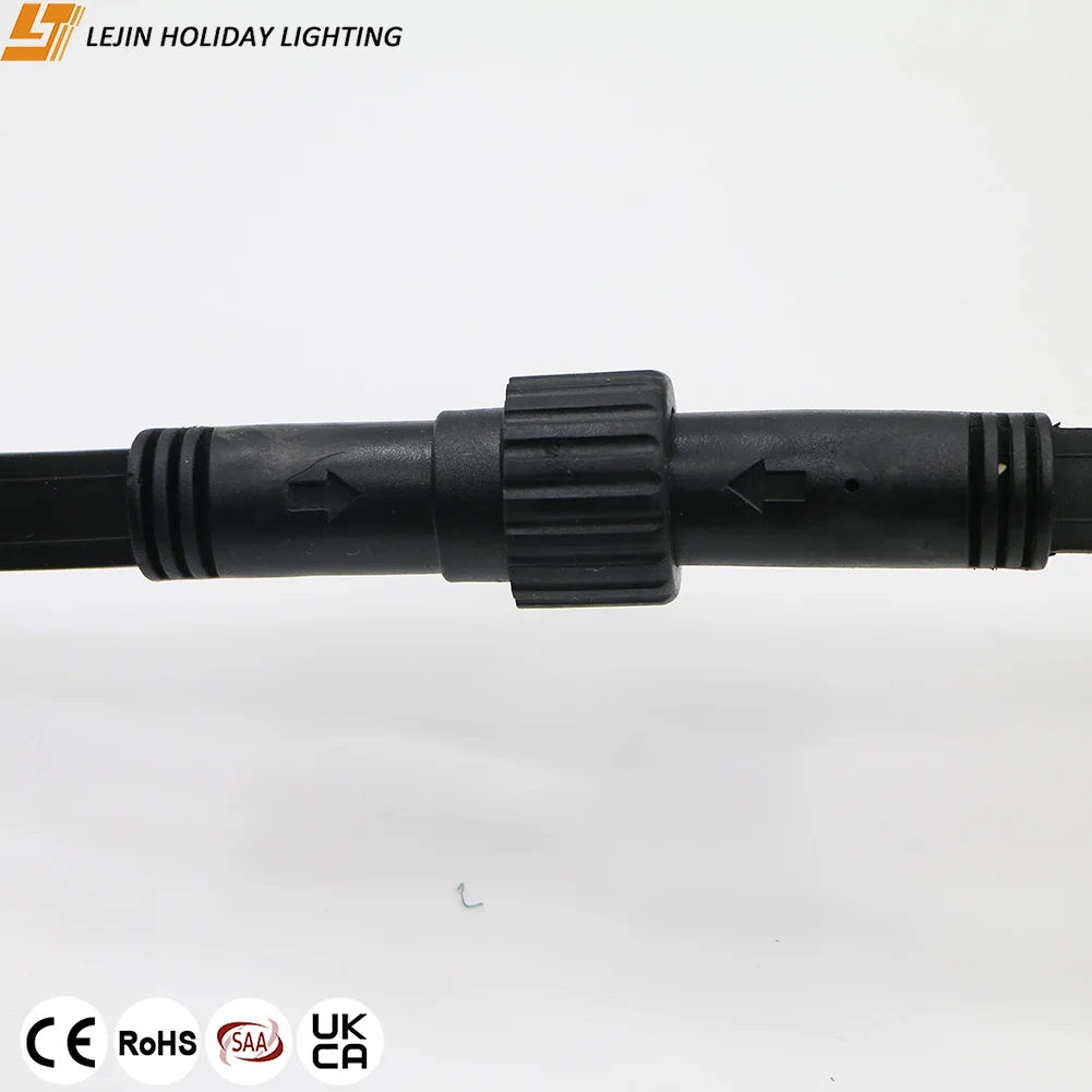 Factory direct E27 flat wire light festoon light for outdoor waterproof