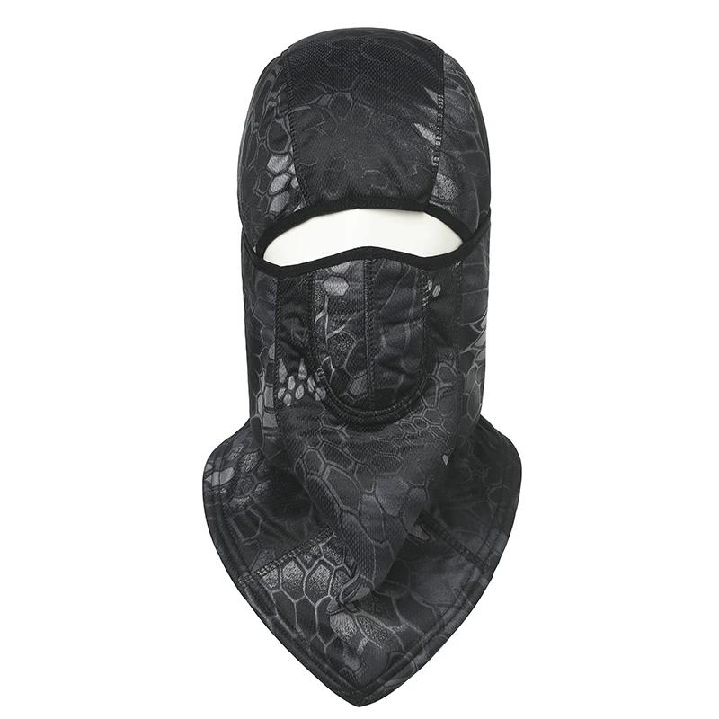 Motorcycle Cycling Beanie Windproof Breathable Camo Full Face Ski Mask Hat Winter Thermal Fleece Balaclava Face Mask