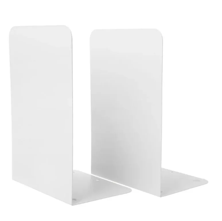 OEM simple organizer decorative bookends with custom logo bookend stand