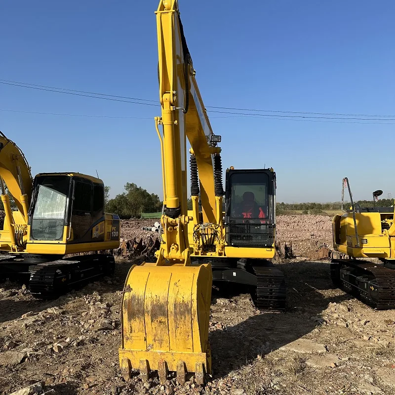 Crawler excavator Used komatsu PC120 / second-hand Japan engine PC 120 / pc120