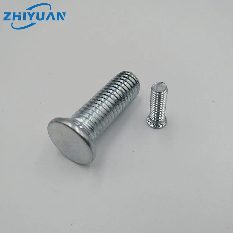 FH- 6#32 FH-8#32 4 5 6 8 10  Carbon steel pressure riveting screw, flat head pressure plate screw, fastening screw
