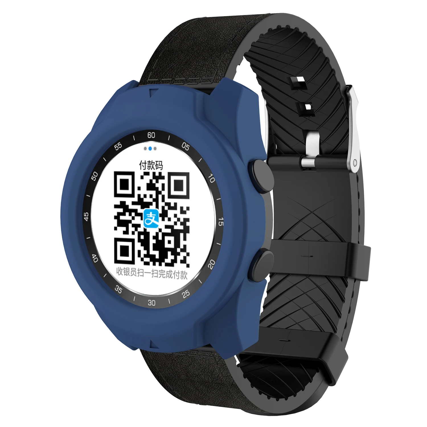 Силиконовые защитные чехлы сменная Крышка для умных часов Ticwatch Pro резиновый