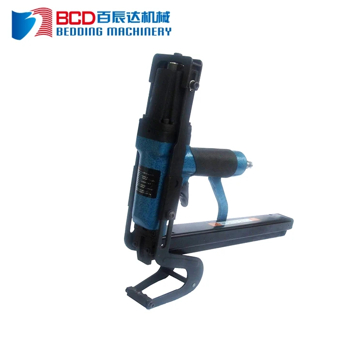 Wholesale trustable air pneumatic tools pneumatic palm clamping gun for fix spring unit palm fiber felt