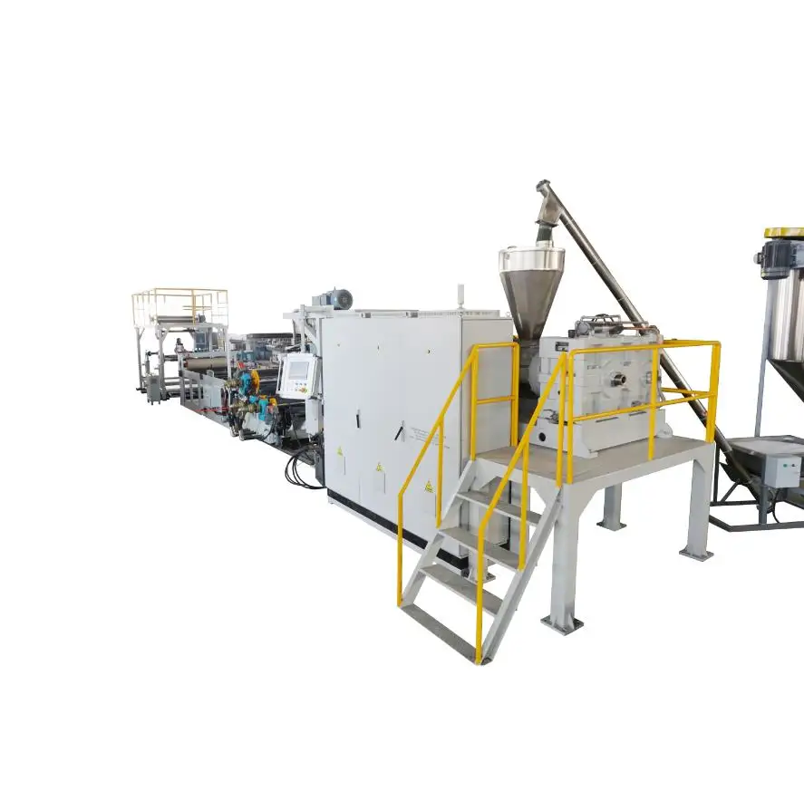 Low price, easy to negotiate PE PP PS PC ABS Sheet Production Machinery PE PP PS PC ABS Sheet production line