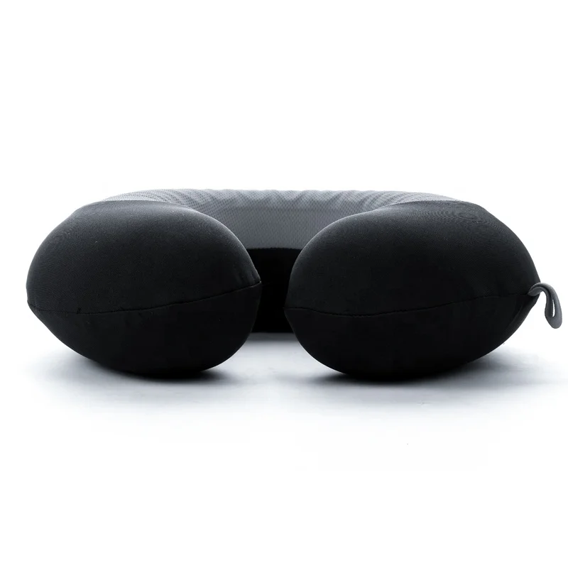 Adjustable Travel U Shape Memory Foam Pillow With Cooling Gel Neck Pillow