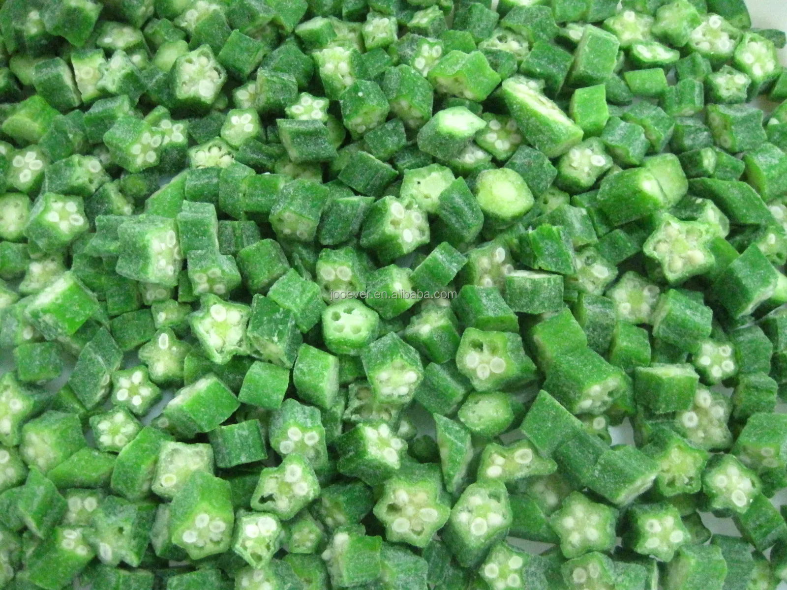 Wholesale IQF Frozen Okra Cut Premium Quality ISO & BRC HACCP Approved China Origin Frozen Vegetables