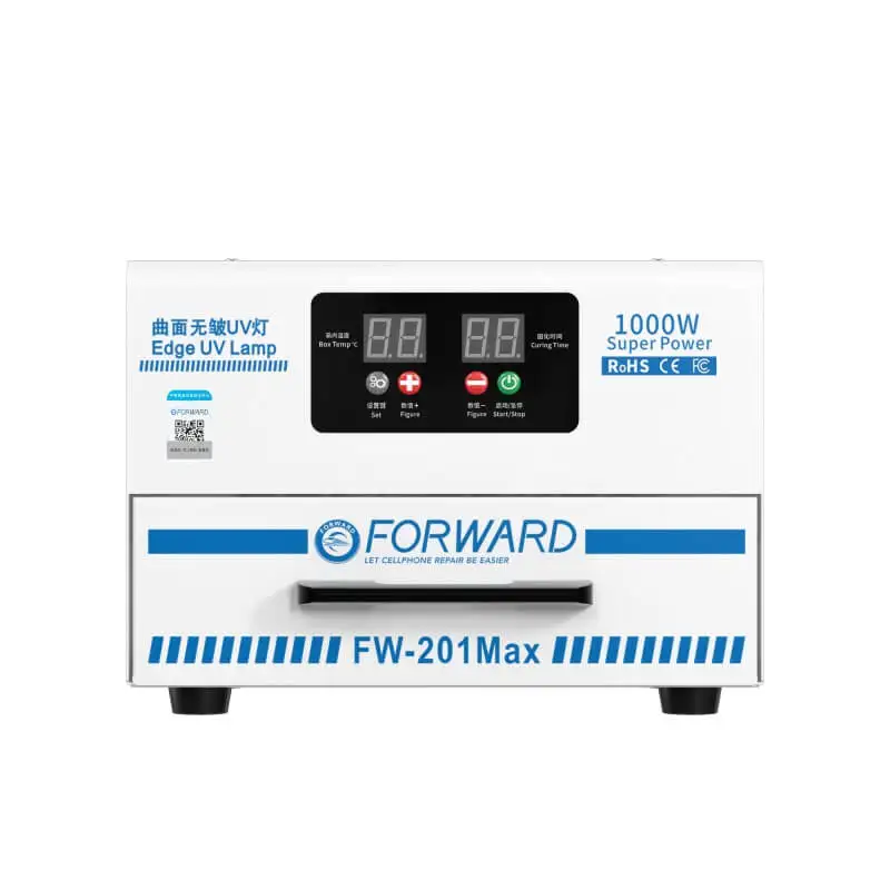 FORWARD Edge UV Lamp FW-201Max 1000W Power UV Curing Lamps Curing Screen OCA for Edge Screen For iphone Samsung Screen Refurbish