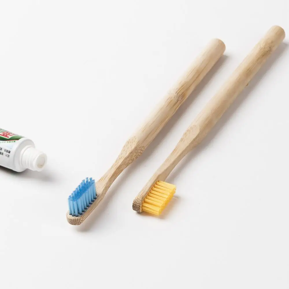 Wholesale biodegrad colored eco natural organic bamboo toothbrush