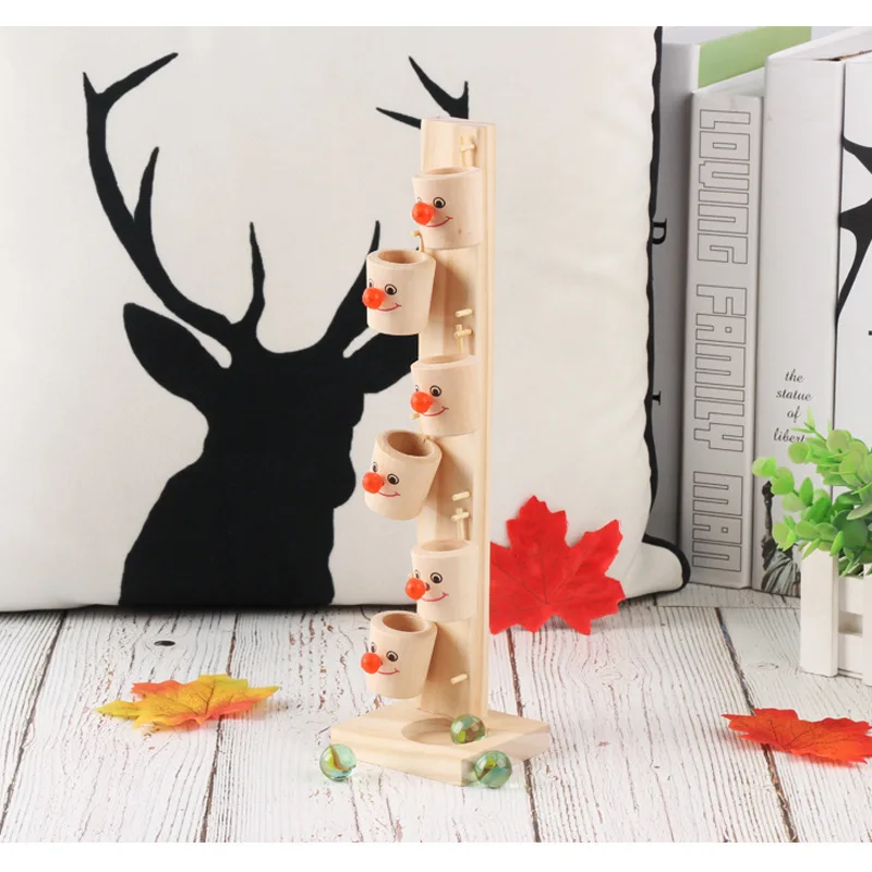 Tik Tok Toy Clown Pourling Ball Marbles Fun Boy Girl Stress Relief Game Toys