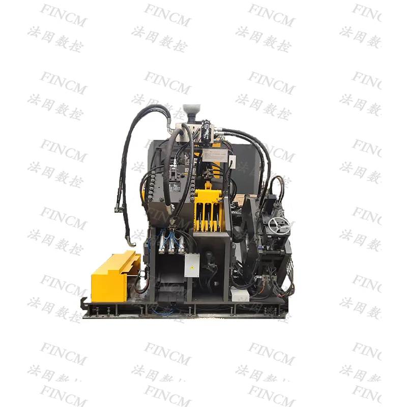 APM2020C  FINCM  CNC Hydraulic Angle Line  Automatic Shearing  Marking Punching Machine for Communication Tower