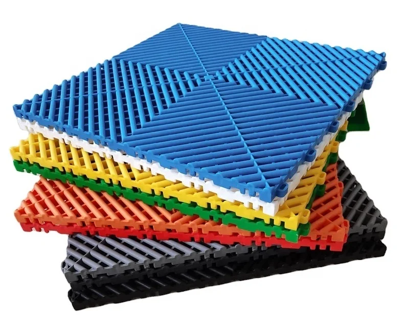OEM and ODM molding production  for Pvc interlocking plastic garage flooring modular plastic floor tiles